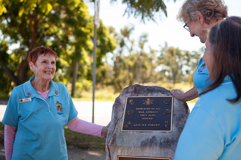 Women's Auxiliary Goodna members