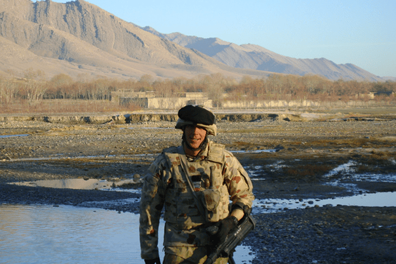 Army veteran Jason Claassen