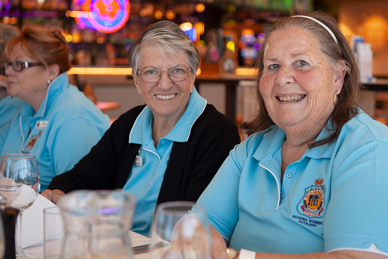 Women's Auxiliary Goodna members