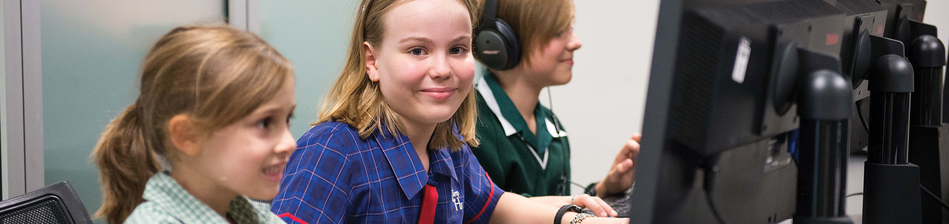 RSL Education students on computers