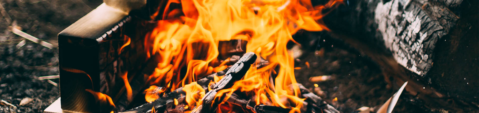 Triumph over trauma Program Outdoor campfire