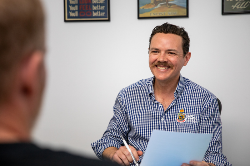Greg describes his role at RSL Queensland as highly rewarding