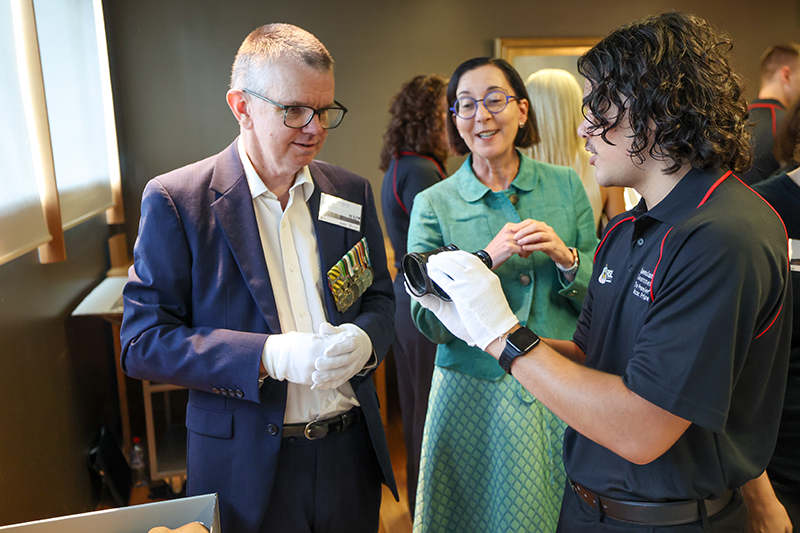 Seth Johnson White Gloves Experience Premiers Anzac Prize