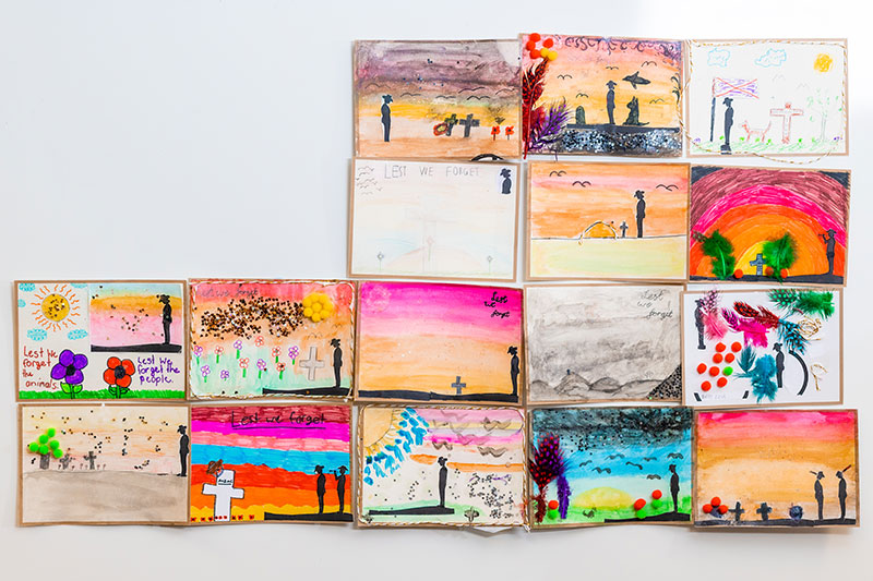 Postcards of honour