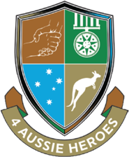 4 Aussie Heroes Logo