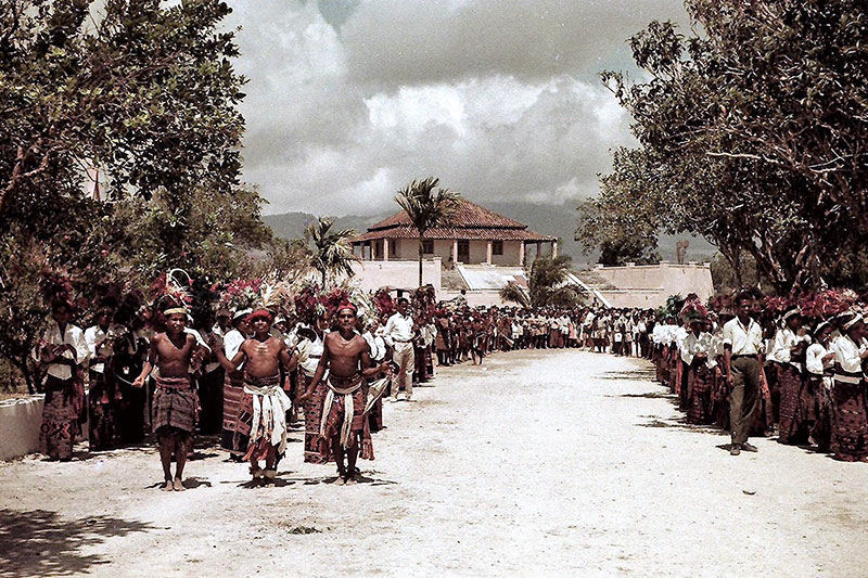 Dancers in Portuguese Timor in 1966