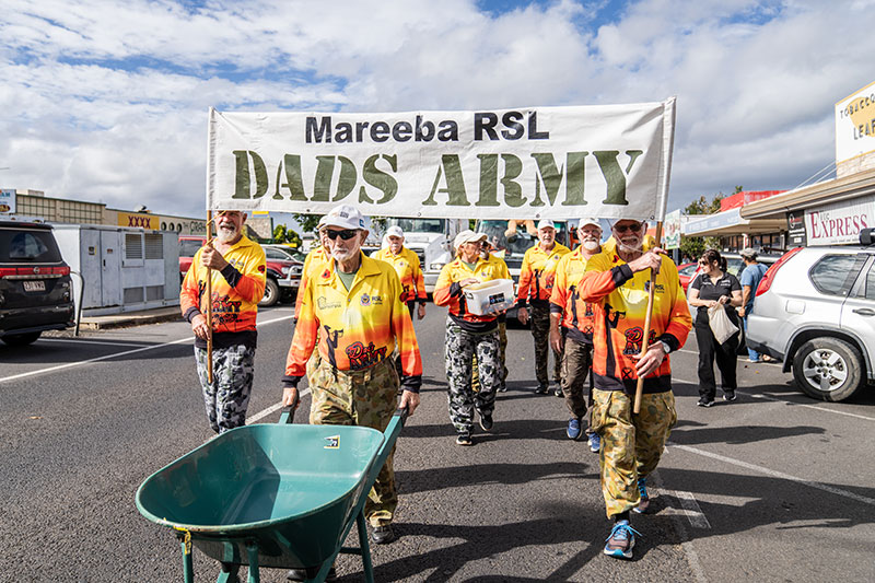 RSL Mareeba Wheelbarrow Team