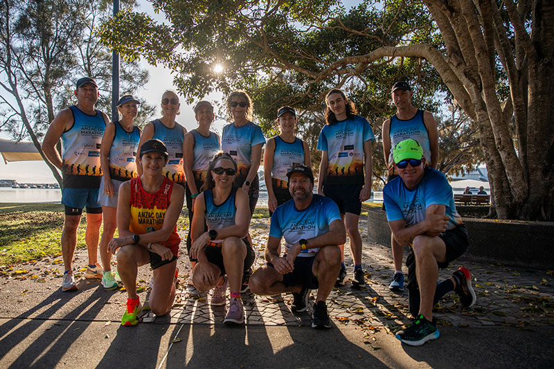 Sally Cameron ANZAC Day Marathon