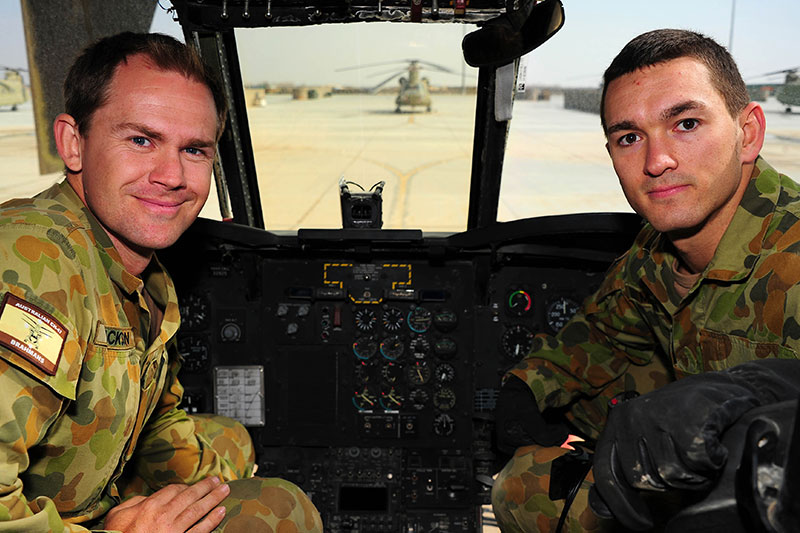 Adam Jackson in Afghanistan image credit Defence Australia