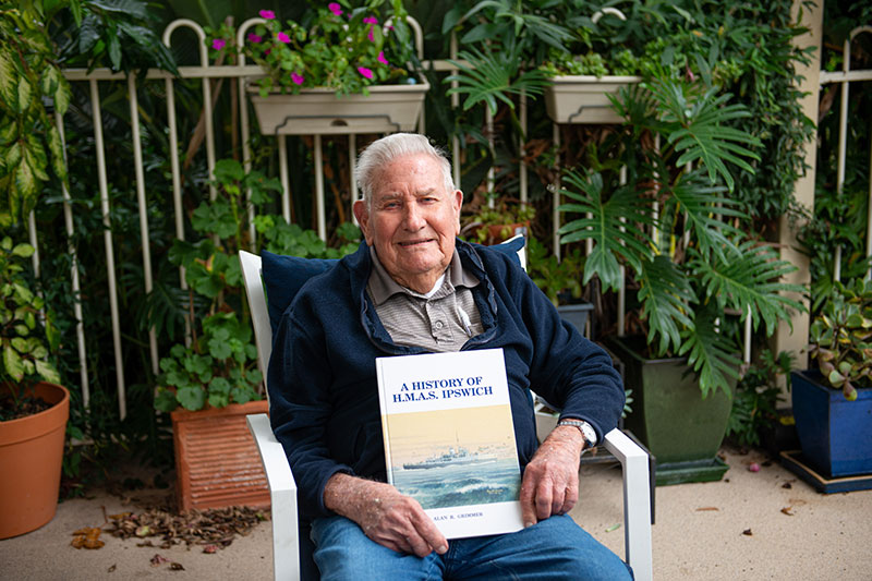 Alan Grimmer Navy veteran RSL Queensland