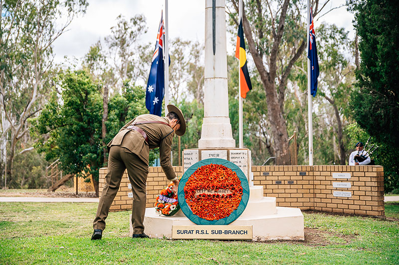 Anzac Day Surat RSL Queensland