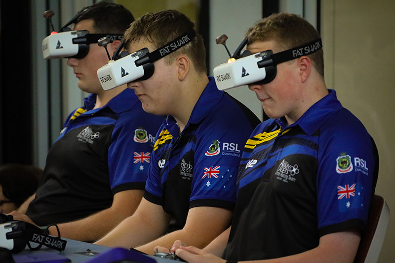 Australian Army Cadet Drone Racing Team