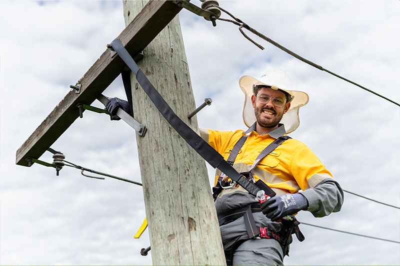 Brady Knox-Horton RSL Queensland Energy Queensland apprenticeship
