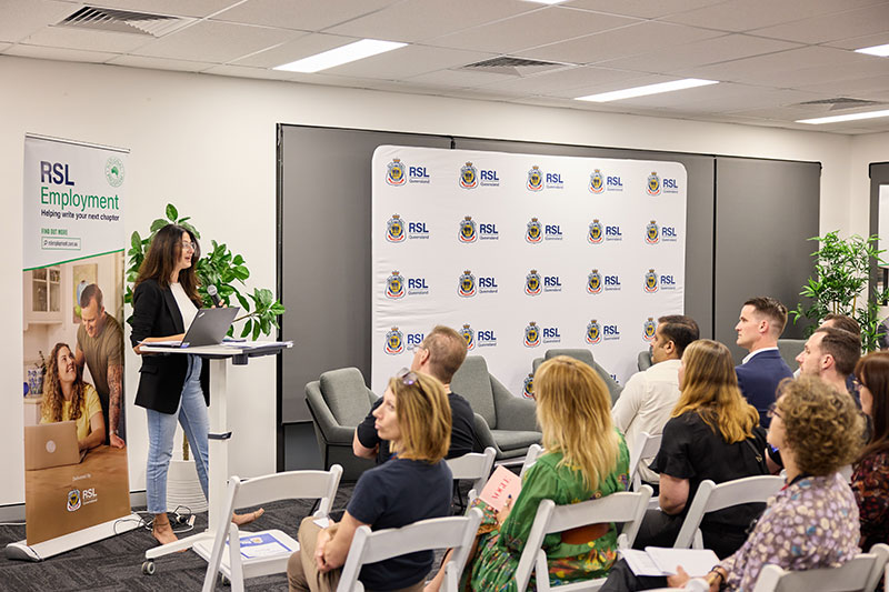 RSL Queensland Employment Program event