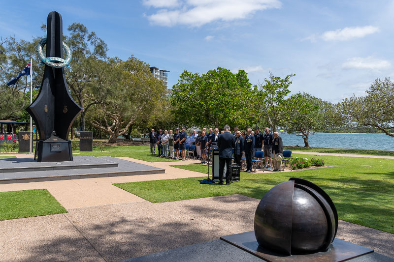 Cotton Tree Cenotaph ceremony