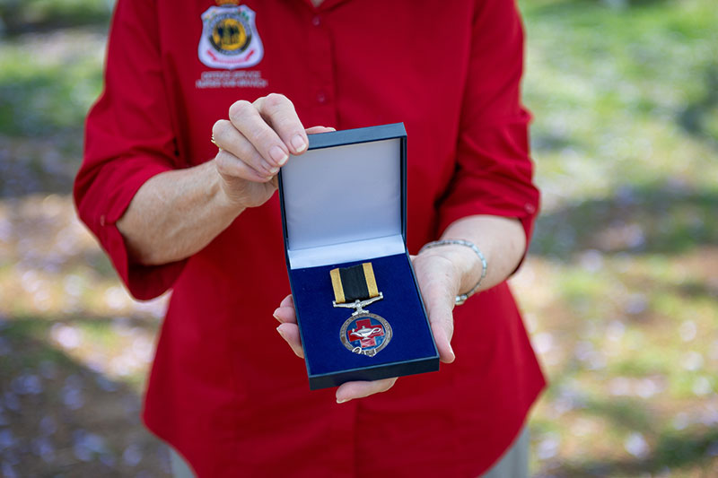 Defence Service Nurses RSL Sub Branch medal