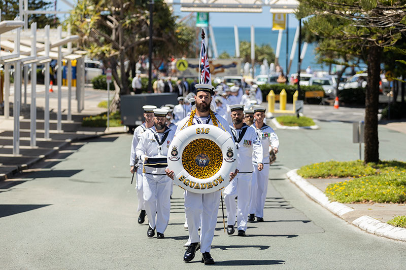 816 Squadron Freedom of Entry Caloundra 