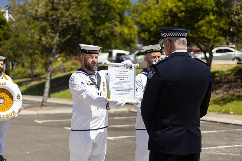 816 Squadron Freedom of Entry Caloundra 