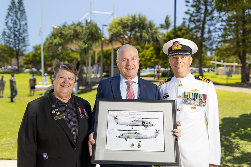 Caloundra RSL Sub Branch President Heather Christie