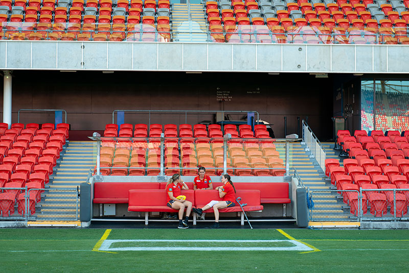 AFLW Gold Coast Suns players