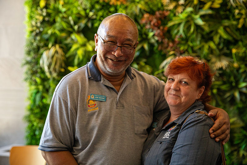 John and Naomi Enchong National Volunteer Week