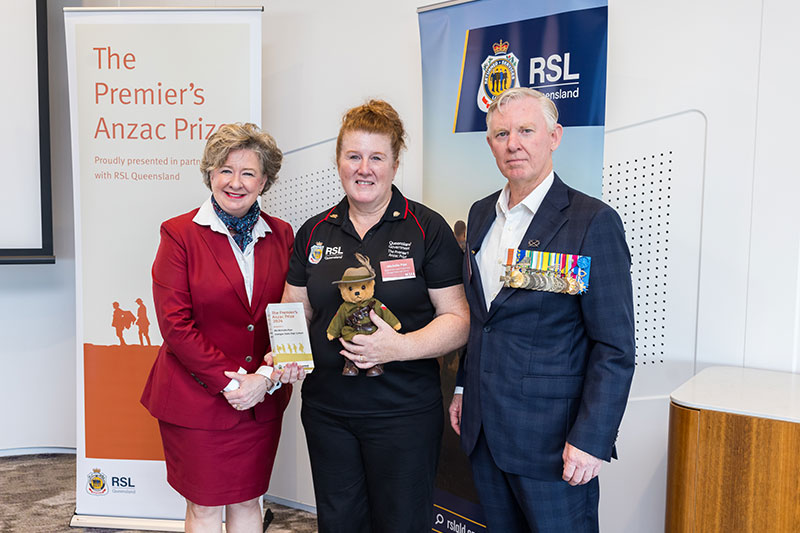 Michelle Pipe Premier's Anzac Prize RSL Queensland