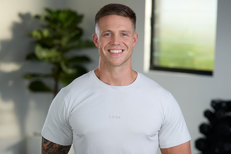 Personal trainer Aaron 'Paz' Parry