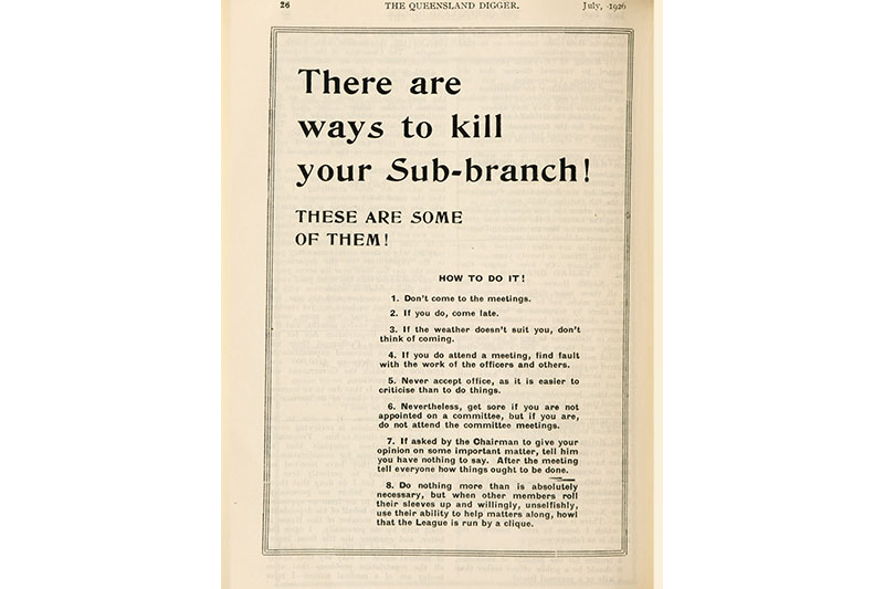 Queensland Digger Sub Branch