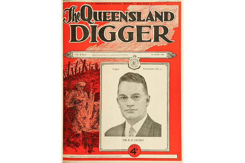 Cover of Queensland Digger Raymond Huish 