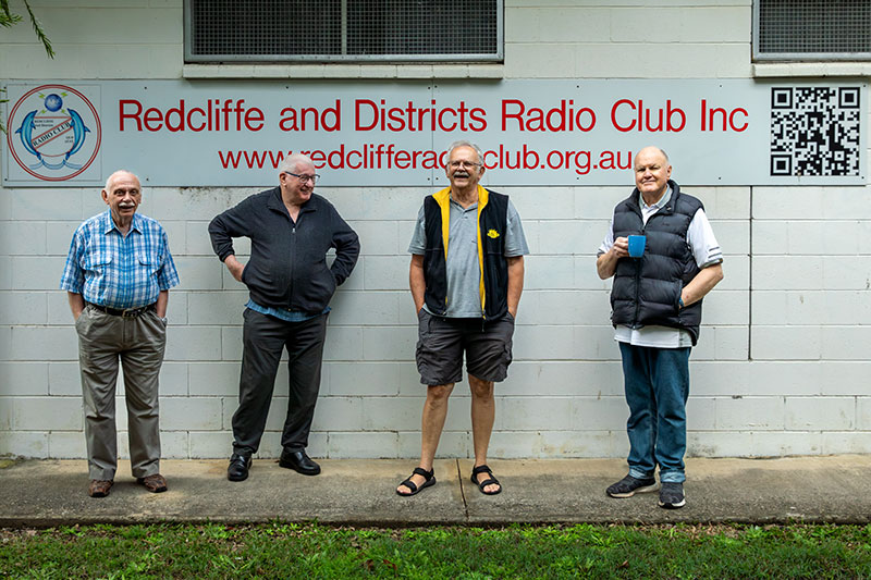 Members of the Redcliffe and Districts Radio Club