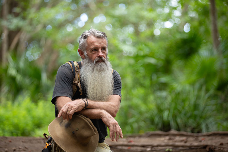 Army veteran Rick Petersen