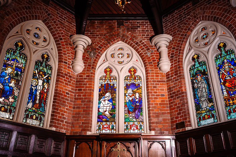 Stained glass RSL Queensland