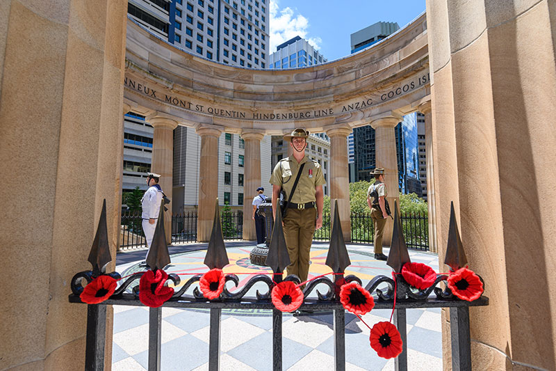 ANZAC Square Memorial Remembrance Day Brisbane