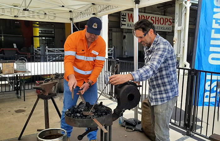 RSL Queensland blacksmith event