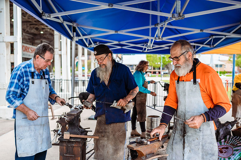 Active Lifestyles RSL Queensland blacksmithing Ipswich