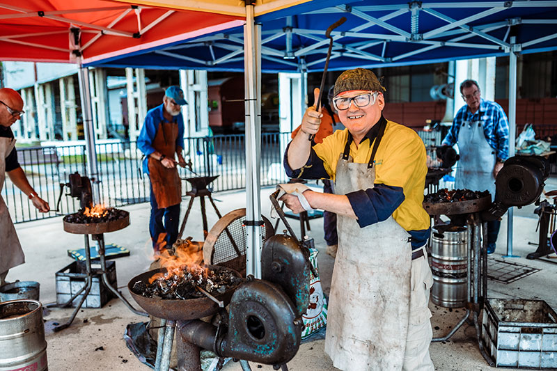 Active Lifestyles RSL Queensland blacksmithing 