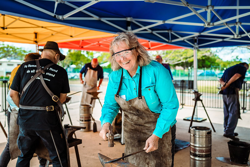 Active Lifestyles RSL Queensland blacksmithing Ipswich 