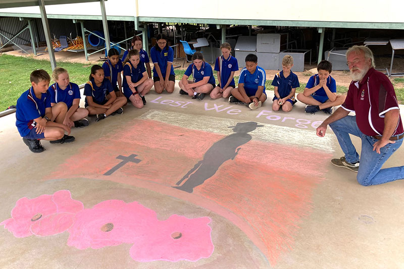 RSL Queensland Draw to Remember Mundabbera State School