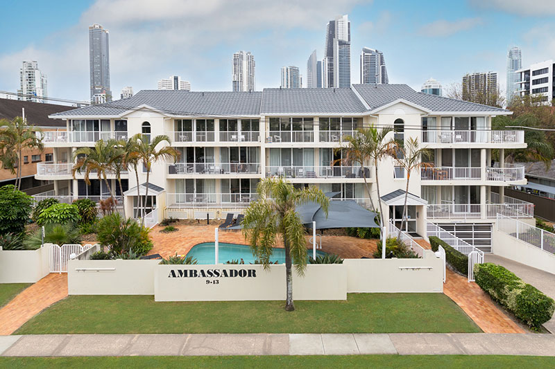 Air Force Holidays Ambassador Apartments Gold Coast