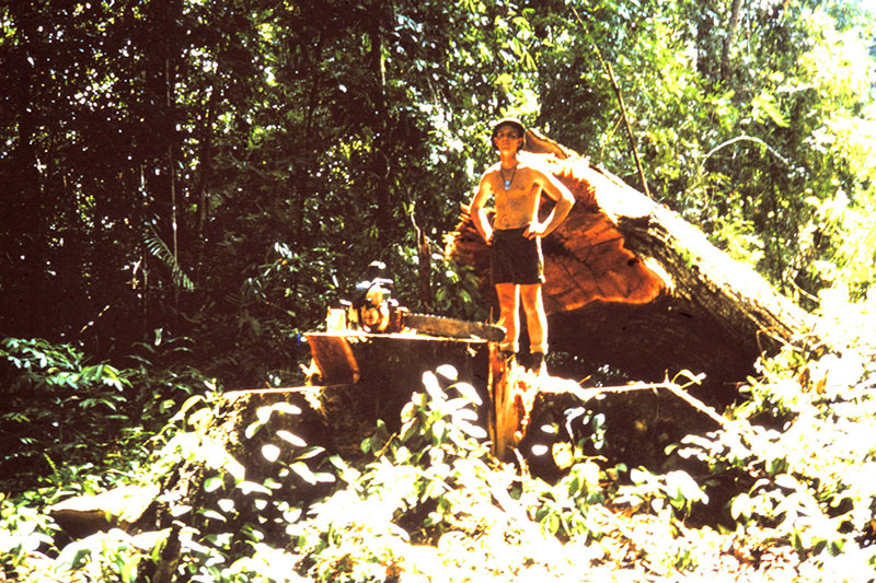 Peter Jones in Borneo RSL Queensland