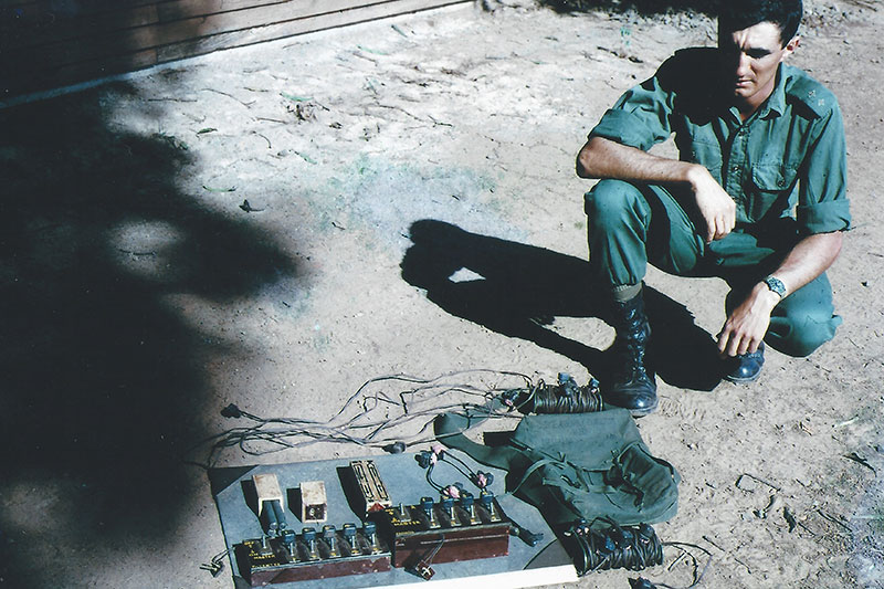 George Hulse during the Vietnam War