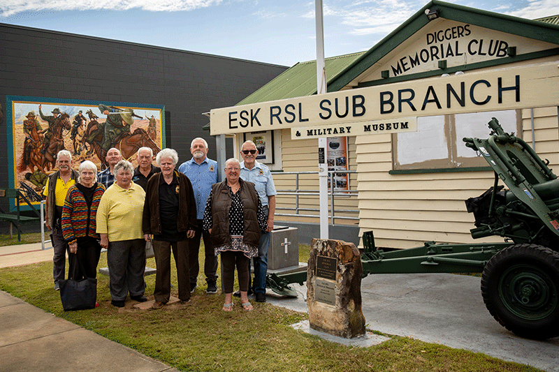 Esk RSL Sub Branch members