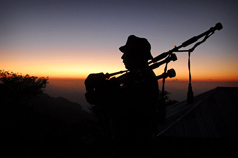 Pipe Major John Ferguson 