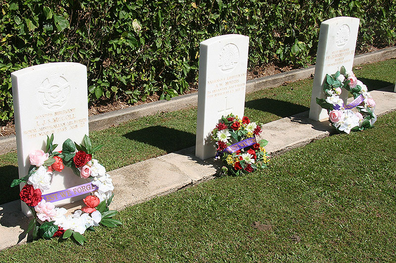 Memorials for RAAF service members Cairns