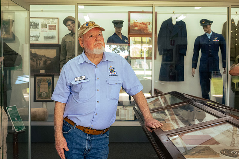 Pittsworth RSL Sub Branch Vice President Mike Vogler