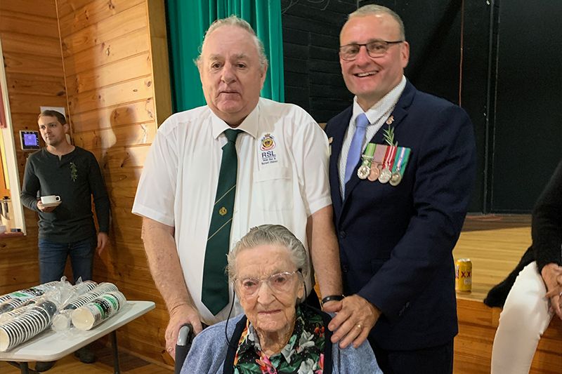 Graeme Davis Scott Wilkinson and Lillian Coyne