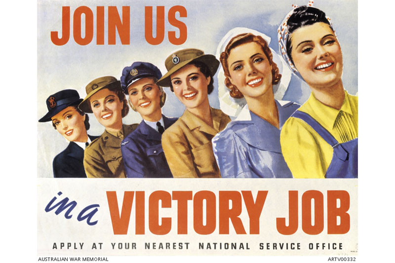 Join us in a victory job - AWM