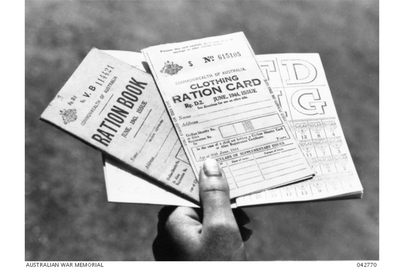 Rationing finally ends - AWM
