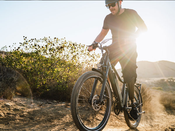 Mountain biking