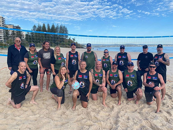 Timor Awakening beach volleyball